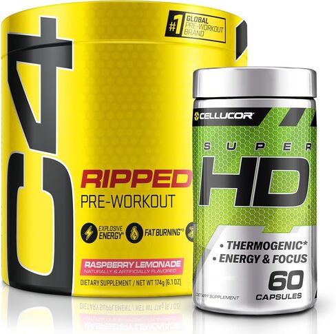 Cellucor - C4 Ripped Fruit Punch, 30 Servings, 183 g (6.46 Oz) in Kuwait