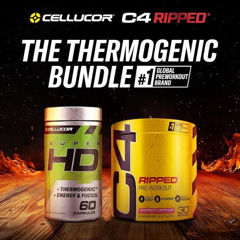 Cellucor - C4 Ripped Fruit Punch, 30 Servings, 183 g (6.46 Oz) in Kuwait