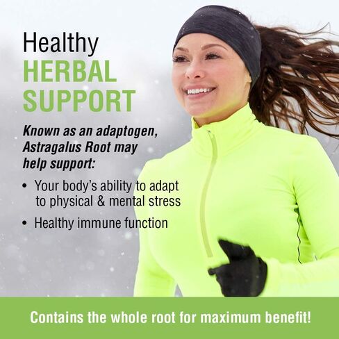 SOLARAY جذر استراغالوس 400 ملغ | وظيفة المناعة الصحية ودعم الإجهاد | عشبة الأدابتوجين | تم التحقق من أنه لا يحتوي على كائنات معدلة وراثيًا، ونباتي، ومختبرًا | 100 كبسولة نباتية | حزمة من 2 in Kuwait