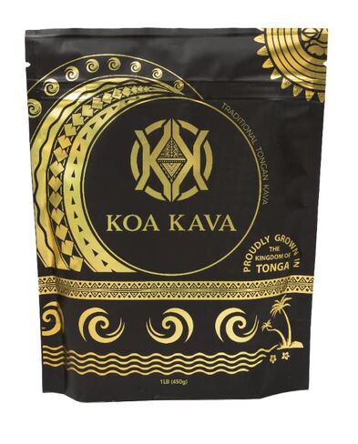 Tongan Kava Kava Root Powder – Noble Pouni ONO Kava Tea Drink for Relaxation and Good Vibes, Source Directly from Vava'u by Koa Kava, 8 Oz. in Kuwait