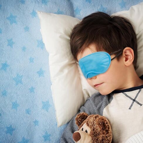 30 Pieces Blindfold Eye Cover Sleep Mask for Games Party Sleeping Travel with Nose Pad and Adjustable Strap (Black) in Kuwait