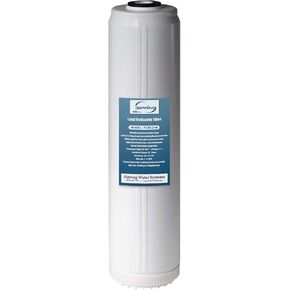 iSpring FP220BX2 High Capacity x 4.5" Water Replacement Cartridges Sediment Filter, 20 Micron, 2 Count (Pack of 1), White