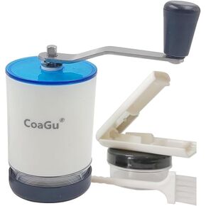 CoaGu Pill Crusher and Pulverizer - 3 Pack with Extra Pill Boxes and Cutter - Labor-Saving Grinder for Efficiently Crushing Multiple Tablets into Fine Powder
