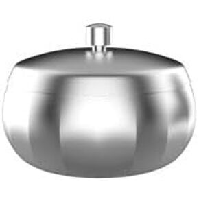 Ashtray for Cigarette JSVER Stainless Steel Ashtray, Smokeless Odorless Ash Tray with Lids, Tabletop Ashtrays For Home Office Outdoor Balcony (Black)