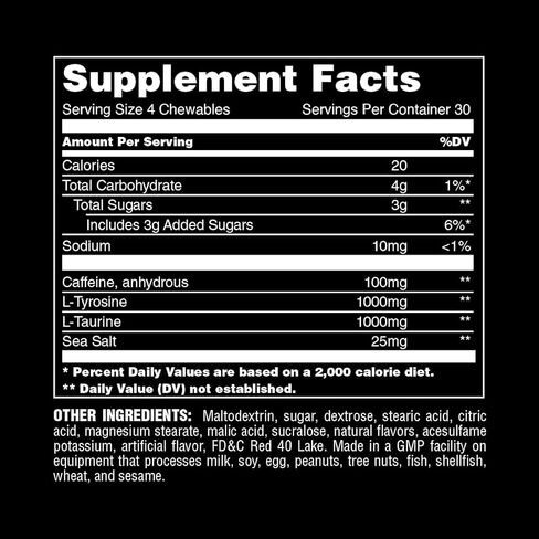 Animal Recovery Chews, Fast Acting Recovery with BCAA, Taurine and Glutamine for Muscle Repair and Hydration - Convenient and Delicious Chews Format in Saudi Arabia