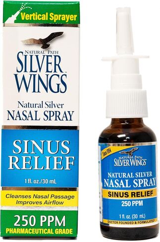 Natural Path Silver Wings Colloidal Silver 250 ppm 1 oz (Pack of 2) in Kuwait