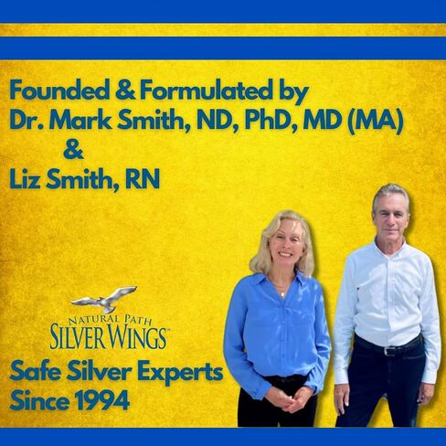 Natural Path Silver Wings Colloidal Silver 250 ppm 1 oz (Pack of 2) in Kuwait