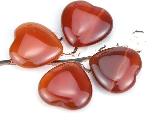 Marrywindix 15 Packs 0.8 Inch Healing Crystal Natural Amethyst Heart Love Carved Palm Worry Stone Chakra Reiki Balancing in Kuwait