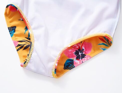 Girls Swimsuits One-Piece Bathing Suits Multicolor Kids Sport Summer Beach Swimwear for 2-10 Years Old in Saudi Arabia