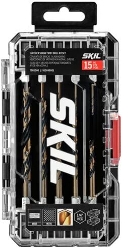 SKIL 20V 1/2 Inch Cordless Drill Driver Includes 2.0Ah PWR CORE 20 Lithium Battery and Charger - DL527502 in Saudi Arabia