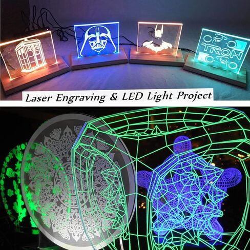 JBR999 صفائح زجاج شبكي بسمك 1/4 بوصة، ورقة زجاج شبكي مقاس 18 × 24، ورقة أكريليك مصبوبة، ورقة زجاج شبكي أكريليك شفاف للعلامات والحرف اليدوية وحالة العرض والأرفف ولافتات الزفاف ومشروع DIY وسطح الطاولة in Kuwait