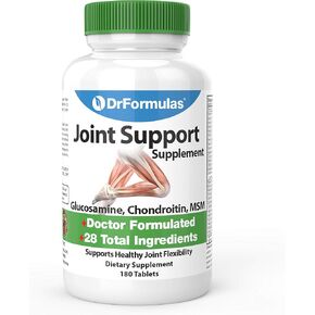 DrFormulas Joint Support Supplements for Men & Women | Pain Relief Health Inflammation Glucosamine Chondroitin Msm, (Mendamine) 60 Day Supply