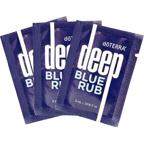 doTERRA Deep Blue Rub Samples, 0.068 Fl Oz (Pack of 10)