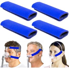 4 Pack CPAP Strap Covers，CPAP Mask Strap Cover, CPAP Headgear Strap Covers, CPAP Strap Cushions, CPAP Mask Cushions