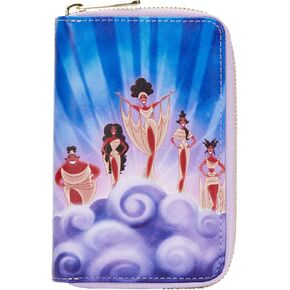 Loungefly Disney Hercules Muses Clouds Zip Around Wallet Hercules One Size
