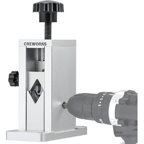 CREWORKS Manual Scrap Wire Stripping Machine, Copper Wire Peeler Machine, Scrap Cable Stripper for Wire Recycling, Compact & Portable Aluminum Alloy Construction, 0.06-0.98 inch
