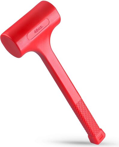 3-Piece Premium Dead Blow Hammer and Unicast Mallet Set - Include 16-oz (1 lb), 32-oz (2 lb) and 48-oz (3 lb) | Rebound Resistant, Non-Marring and Non-Sparking Design in Saudi Arabia