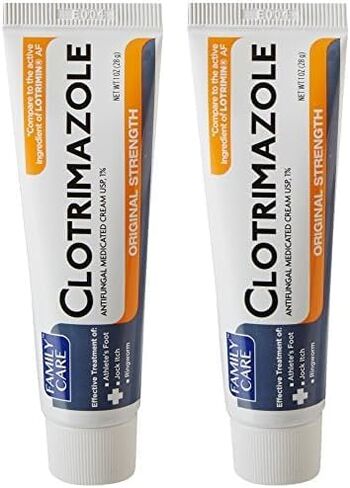 Family Care 831527005052-1 Clotrimazole Anti-Fungal Cream, 1% USP (Pack of 2) in Kuwait