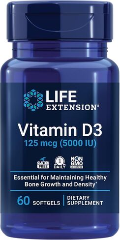 Life Extension Hair, Skin & Nails Collagen Plus Formula - Promotes Collagen & Keratin Health - with Niacin, Vitamin B6, Biotin, Calcium & Zinc - Non-GMO – 120 Count(Pack of 1) in Kuwait