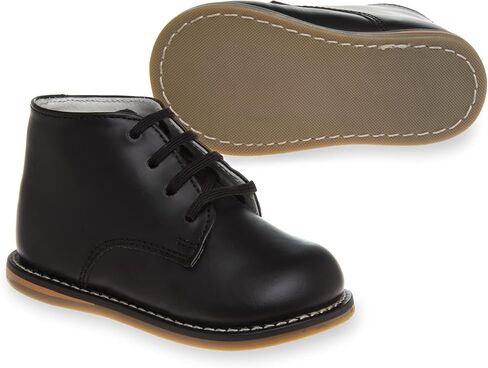 Josmo Logan Boys Lace-Up Formal Shoes Classic Booties For Baby Boy Sizes 2-4 Infant 5-7.5 Toddler in Kuwait