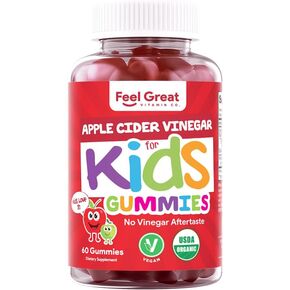 Organic Elderberry Gummies for Kids | Kids Immune Support - Kids Elderberry Gummies with Zinc and Vitamin C - Gluten Free & Vegan Children's Vitamins - 60 Gummies | Sambucus Nigra Supplement