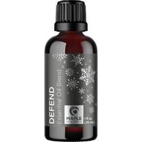 Defend Cleaning Essential Oil Blend - Pure Undiluted Natural Purification Essential Oils for Diffusers for Home Cleansing - Aromatherapy Essential Oil for Soap Making and Natural Household Cleaning