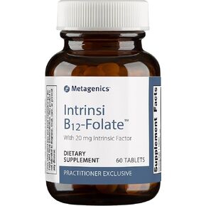 Metagenics Intrinsi-B12 Folate™ – Healthy Nervous System Function & Cardiovascular Health* | 60 Servings