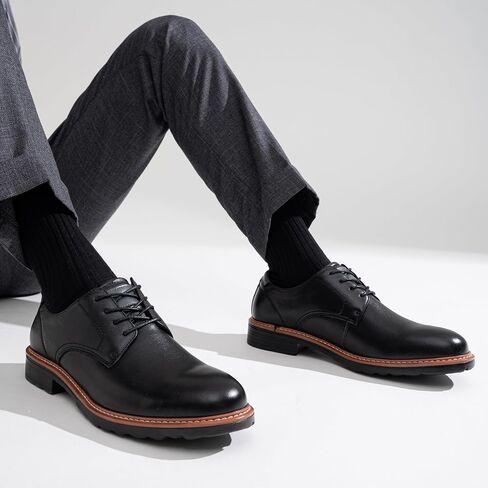 Jousen Men's Dress Shoes Retro Casual Dress Shoes for Men in Kuwait
