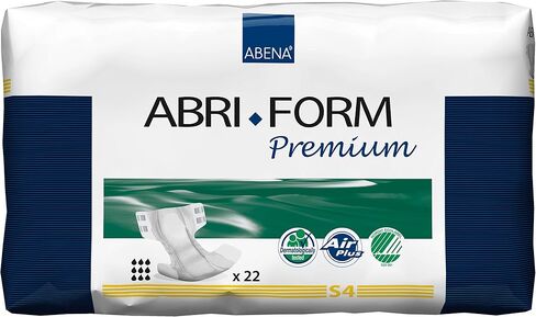 Abena Abri-Form Premium Incontinence Briefs, Level 4, (Small To Extra Large Sizes) Medium, 56 Count in Saudi Arabia