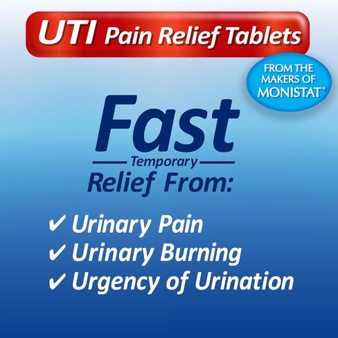 Uristat Ultra UTI Pain Relief Tablets, Fast Urinary Tract Infection Relief of Urinary Pain, Burning, Urgency, Maximum Strength, Cranberry Flavored Coating, 30 Tablets in Saudi Arabia