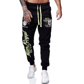 Marine Royal Men's Jogger Pants, Sports Fitness Running Casual Sweatpants