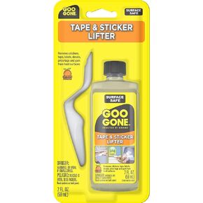 Goo Gone Sticker Lifter - Adhesive & Sticker Remover - 2 Ounce - Citrus Power Removes Stickers Tape Labels Decals Tags and Gum