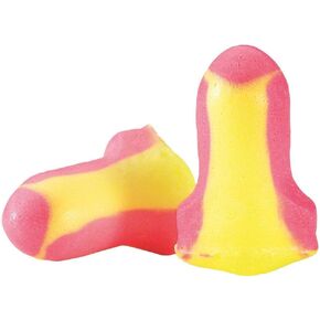 Howard Leight by Honeywell Laser Lite High Visibility Disposable Foam Earplugs, (Contains 25 Single Bags)