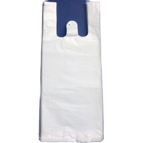 W-Deals White Carry-Out Bag