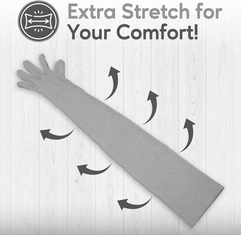 Comfecto UV Protection Gloves Sun Driving Glove Touchsreen Long Arm Sun Block for Outdoor Sports Summer Supplies in Saudi Arabia