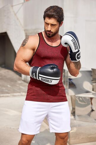 COOFANDY Men's 3 Pack Gym Tank Tops Y-Back Workout Muscle Tee Sleeveless Fitness Bodybuilding T Shirts in Saudi Arabia