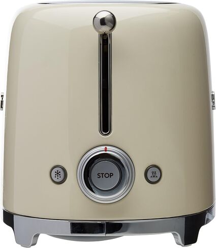 SMEG 2 Slice Retro Toaster (Matte Black) in Saudi Arabia