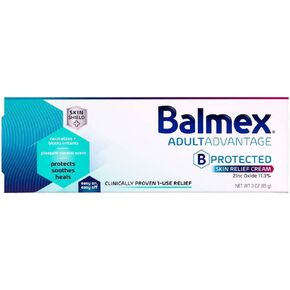 Balmex Adult Care Rash Cream, 12oz, (Pack of 2)