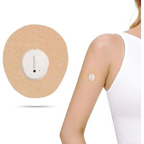 Dexcom G6 Adhesive Patches - 30 Pack Waterproof & Skin Friendly Overpatch CGM Stickers for G6 10-14 Days Long Stay Fixation Monitor Protection, Easy to Use Pre-Cut Adhesive Tape