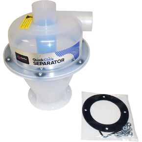 Assembled Quick Click Dust Separator with 5 Gallon Locking Collection Bin