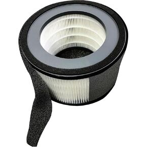 Crane Air Purifier True HEPA Replacement Filter for Model EE-5069, Black,Single Filter,HS-1943