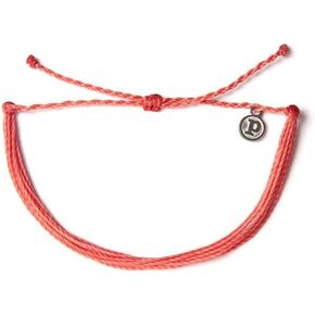 Pura Vida Jewelry Bracelets Solid Bracelet - 100% Waterproof and Handmade w/Coated Charm, Adjustable Band in Saudi Arabia