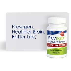 Prevagen Improves Memory - Extra Strength 20mg, 30 Capsules |3 Pack| with Apoaequorin & Vitamin D with Attractive and Stackable Prevagen Storage Box | Brain Supplement for Better Brain Health