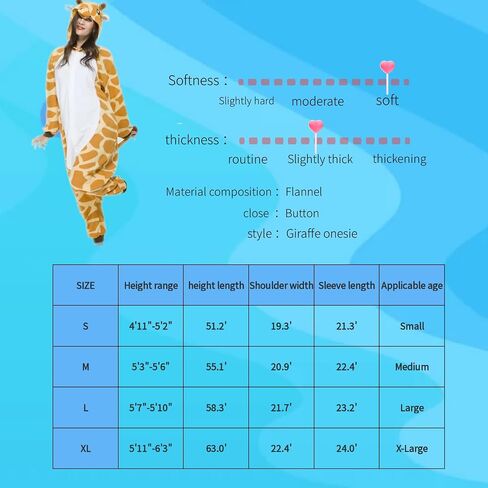 xinhauli Unisex adult animal costume one piece pajamas costume for adult, Halloween Christmas cosplay costume for adult… in Kuwait