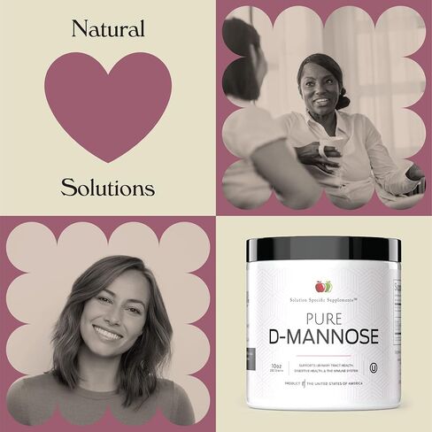 Pure D-Mannose Powder Supplement - D-Mannose 4oz (113g) About 60 Servings for UTI, Natural Bladder, & Urinary Tract Health in Kuwait