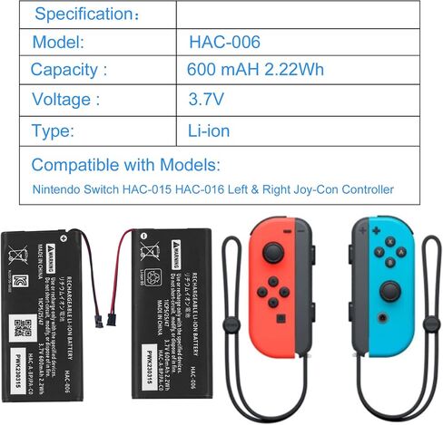 بطارية TAYUZH 3DS XL SPR-003، بطارية ليثيوم أيون بديلة بقدرة 1900 مللي أمبير في الساعة متوافقة مع بطارية Nintendo 3DS XL/New 3DS XL LL لوحدة التحكم في الألعاب SPR-003 مع مفك براغي إصلاح in Saudi Arabia