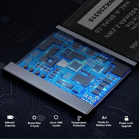 بطارية TAYUZH 3DS XL SPR-003، بطارية ليثيوم أيون بديلة بقدرة 1900 مللي أمبير في الساعة متوافقة مع بطارية Nintendo 3DS XL/New 3DS XL LL لوحدة التحكم في الألعاب SPR-003 مع مفك براغي إصلاح in Saudi Arabia