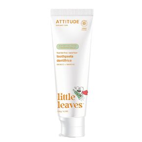 ATTITUDE Fluoride-Free Toothpaste, Plant- and Mineral-Based Ingredients, Vegan, Cruelty-Free and Sugar-Free, Coconut and Mint 4.2 Oz