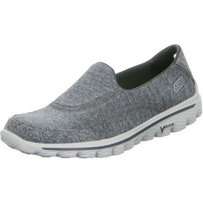 Skechers Performance Women's Go Walk 2 Slip-On Walking Shoe, White, 7.5 M US