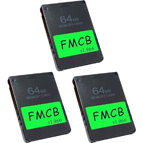 Skywin FMCB Free Mcboot PS2 Memory Card v.1 966-64 MB Memory Card for PS2 Playstation 2 Games in USB Hard Drive or Hard Disk